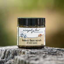 Load image into Gallery viewer, Simply Bee Honey Face Scrub 100ml