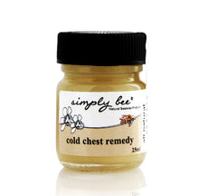 Load image into Gallery viewer, Simply Bee Cold Chest Remedy 25ml