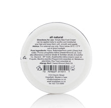 Load image into Gallery viewer, Simply Bee Foot Cream