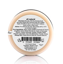 Load image into Gallery viewer, Simply Bee Shaving Soap
