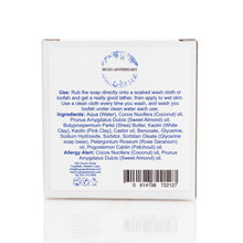 Load image into Gallery viewer, Rose Geranium &amp; Patchouli Soap 90g
