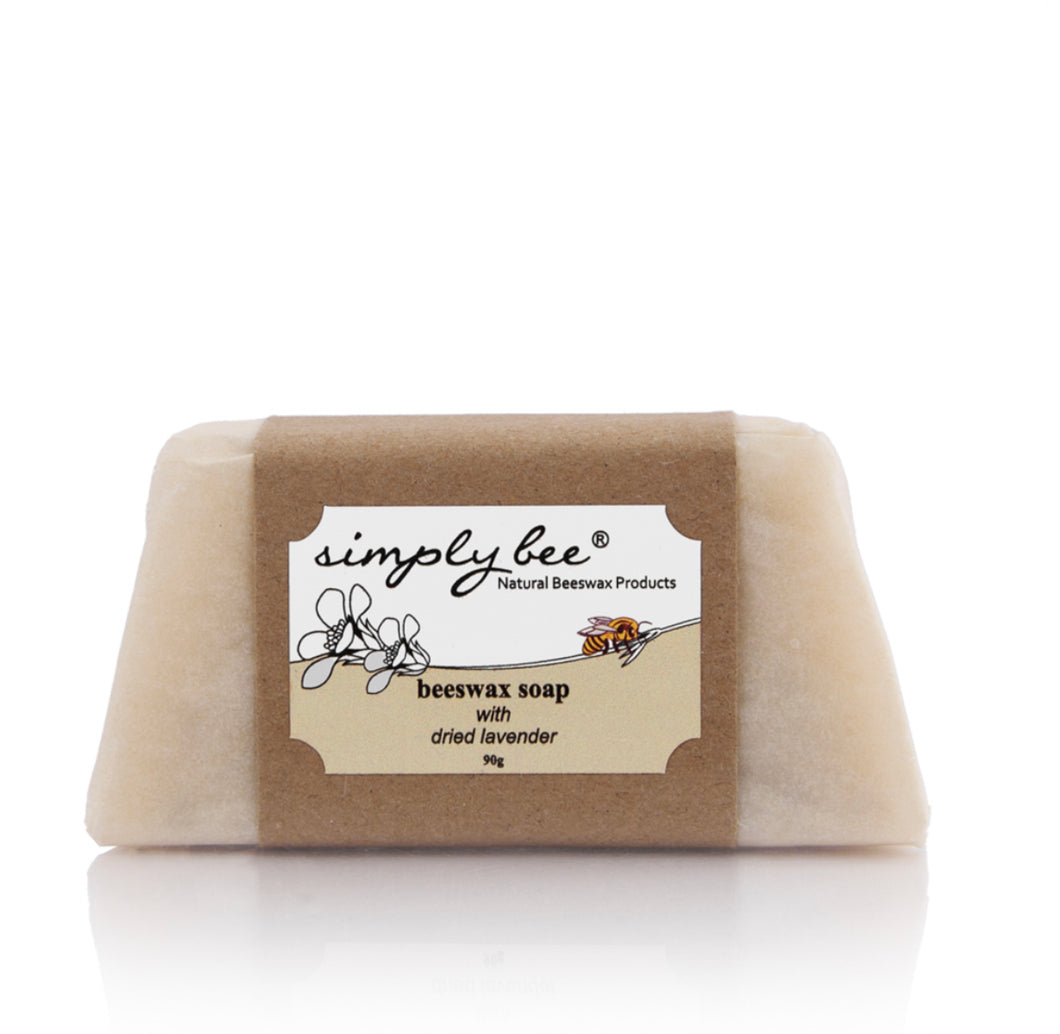 Dried Lavender Beeswax Soap